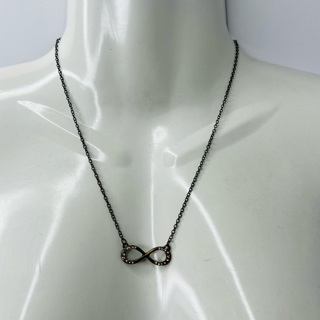 Bronze Infinity Pendant Necklace 