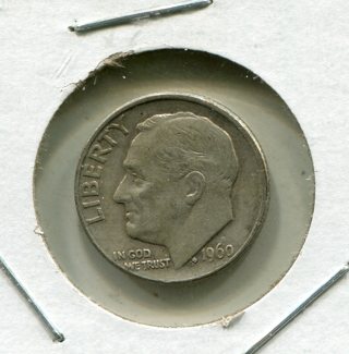 1960 D Roosevelt Dime-90% Silver!