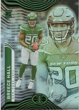 2022 Illusions Breece Hall New York Jets RC #75!