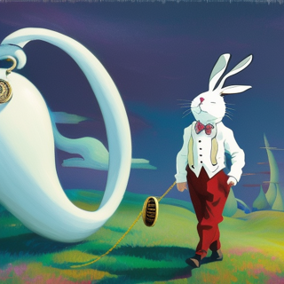 Listia Digital Collectible: White Rabbit