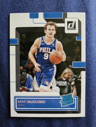 2022-23 Panini Chronicles Donruss Rated Rookie Mac McClung