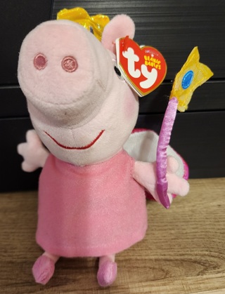 RESERVED - NEW - TY Beanie Baby - "Princess Peppa"