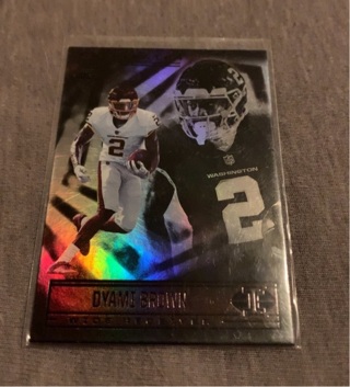 Dyami Brown rookie football card