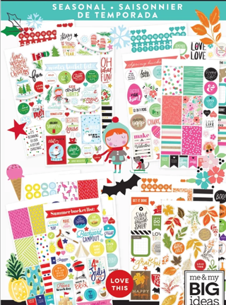 100+ Seasonal Happy Planner Stickers 