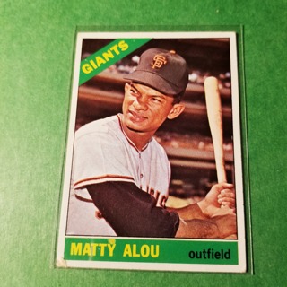 1966 - TOPPS BASEBALL CARD NO. 94 - MATTY ALOU - GIANTS