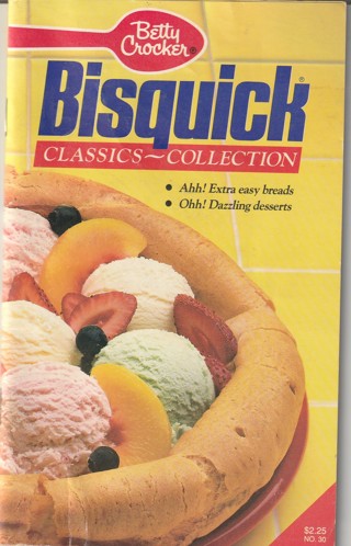 Vintage Cook Book, magazine soft covered: Bisquick 