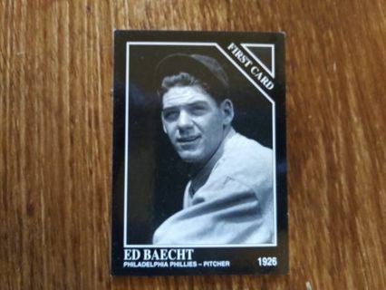 Ed Baecht