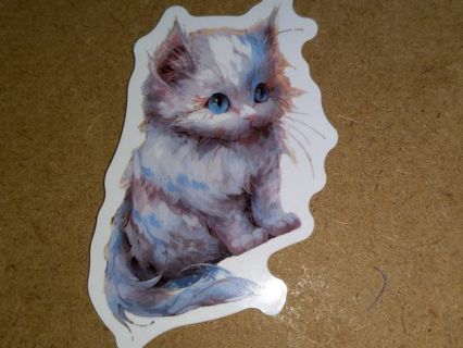 Cat Cute new vinyl sticker no refunds regular mail win 2 or more get bonus