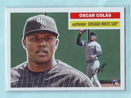 2023 Topps Archives Oscar Colas ROOKIE Baseball Card # 17 White Sox