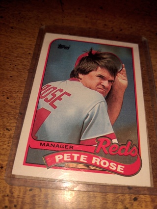 Two Card Lot baseball veteran Pete Rose