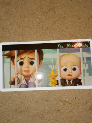 Boss baby Cute new vinyl sticker no refunds regular mail win 2 or more get bonus