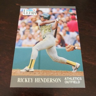 1991 Fleer Ultra - [Base] #248 Rickey Henderson