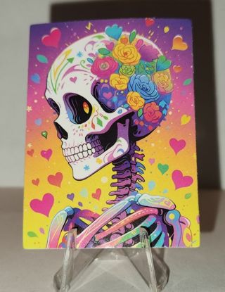 Colorful Skeleton Sticker