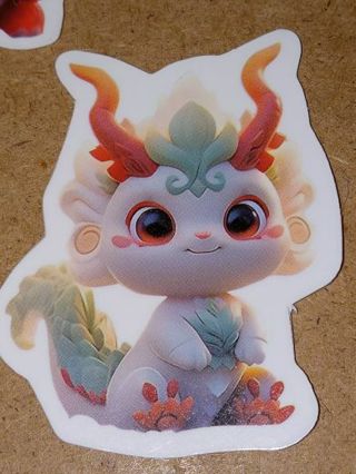 Cute one vinyl sticker no refunds regular mail only win 2 or more get bonus