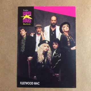 1991 ProSet Super⭐️Stars MusiCards | FLEETWOOD MAC | Card # 176