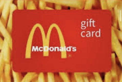$25 McDonald’s Gift Card 