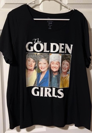 1X Golden Girls Graphic Tee NWOT