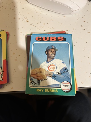 1975 topps ray burris