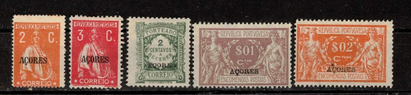 Azores Early Stamps