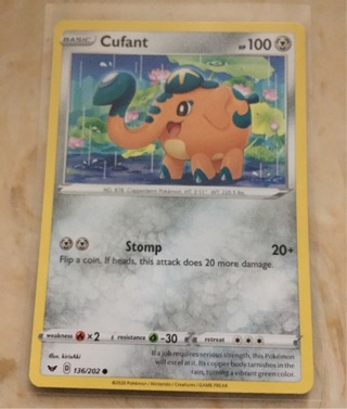 Pokémon Cufant 2020 136/202