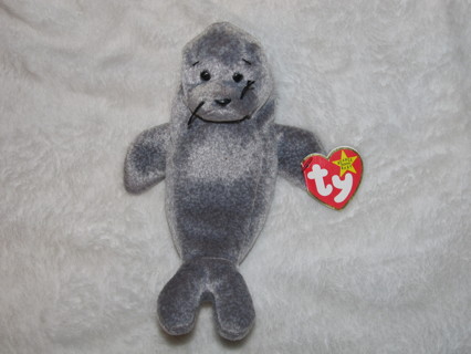 Ty Beanie Baby "Slippery" the Seal Beanie Babies