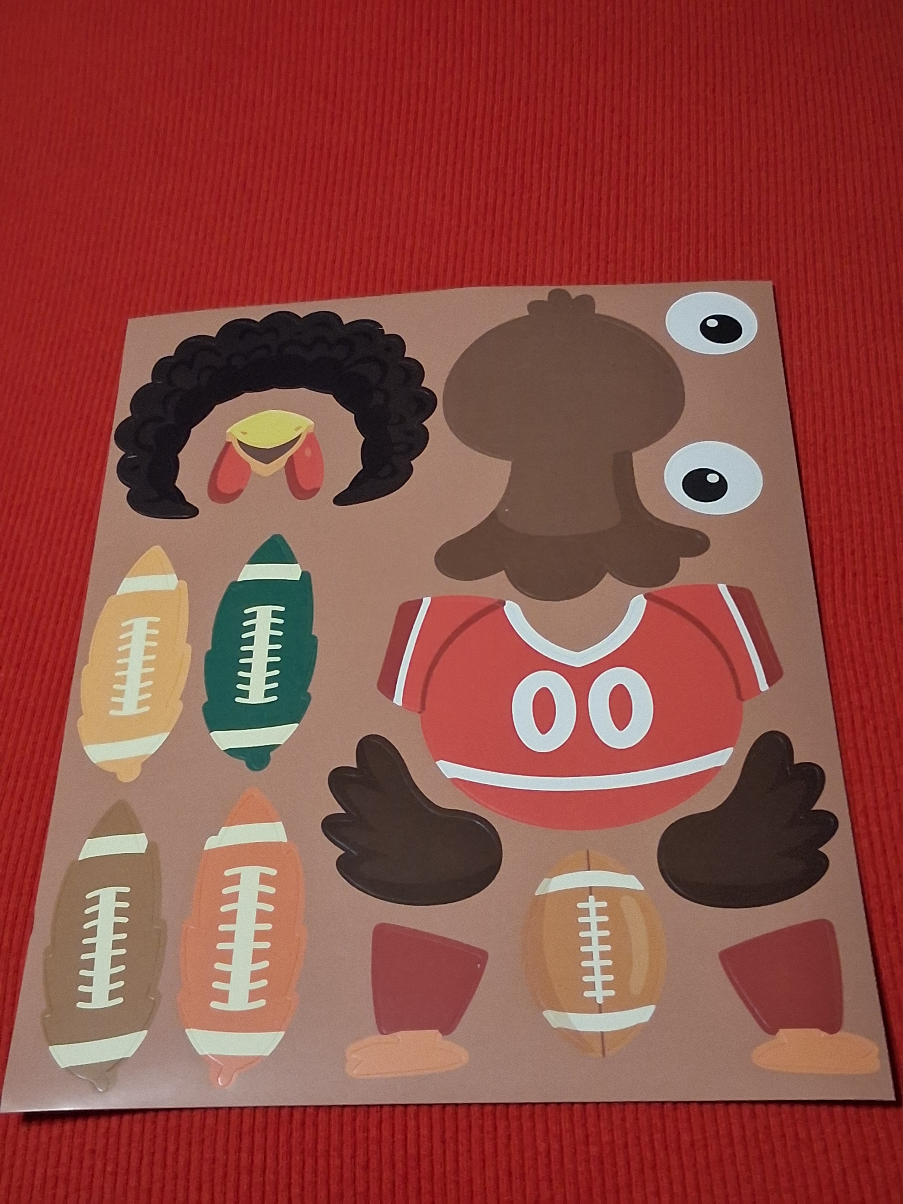 FREE: Turkey Stickers