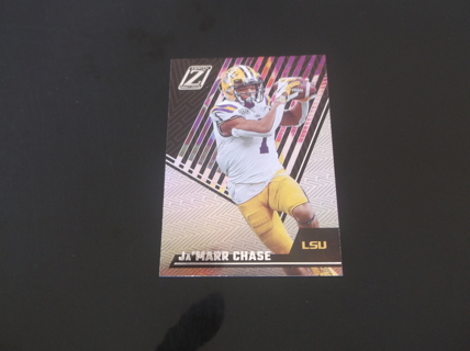 2023 Panini Chronicles Draft Picks  Zenith   Ja'Marr Chase   card  #  20   LSU Tigers 