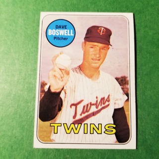 1969 - TOPPS BASEBALL CARD NO. 459 - DAVE BOSWELL - TWINS