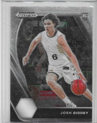 Josh Giddey 2021-22 Prizm Draft #17 Rookie Card