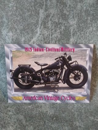 American Vintage Cycles Trading Card #44