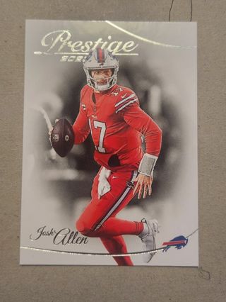 Two Buffalo Bills Allen & Flutie Football Cards