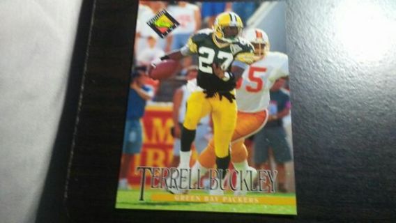 1994 CLASSIC PRO LINE LIVE TERRELL BUCKLEY GREEN BAY PACKERS FOOTBALL CARD# 45