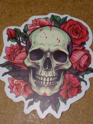 Cool one big new vinyl laptop sticker no refunds regular mail only