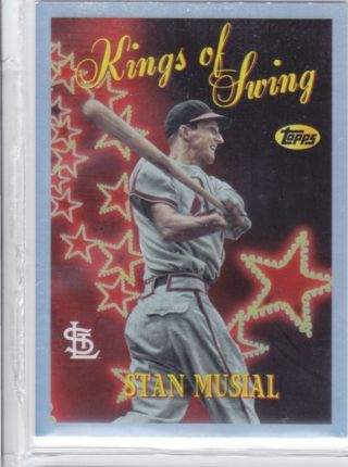 Stan Musial 2023 Topps Archives Kings of Swing St. Louis Cardinals