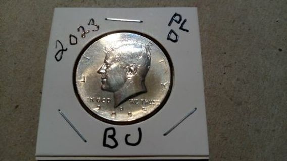 2023-D BEAUTIFUL UNCIRCULATED KENNEDY HALF DOLLAR.. HIGHEST BIDDER WINS