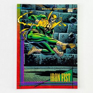 Skybox Marvel Universe 1994 Iron Fist #88 Super Heroes Series 4 Trading  Card