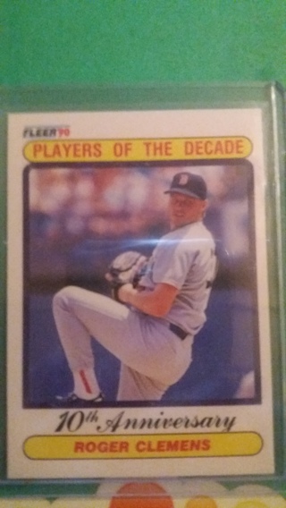 roger clemens baseball card free shipping