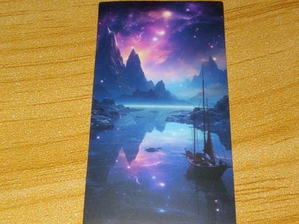 Pretty new one small vinyl lap top sticker no refunds regular mail very nice quality