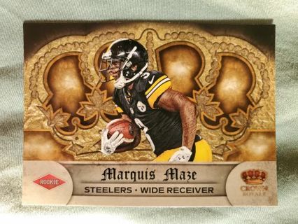 2012 Panini Crown Royale Retail Rookie Marquis Maze