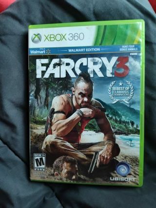 XBOX 360 FARCRY3 Game