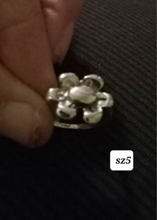 Flower ring sz5 new