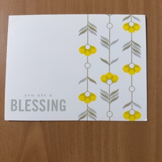 Blessing Note Card (A)