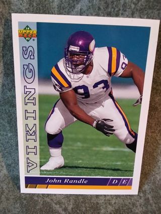 Football Trading Card John Randle