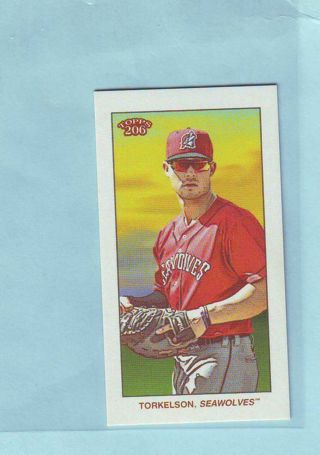 2021 Topps 206 Spencer Torkelson (Piedmont back) TIGERS MINI Baseball card Erie Seawolves