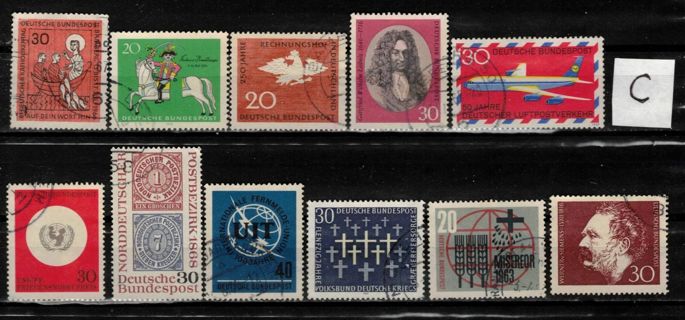 Germany Commemoratives 1960s Lot C