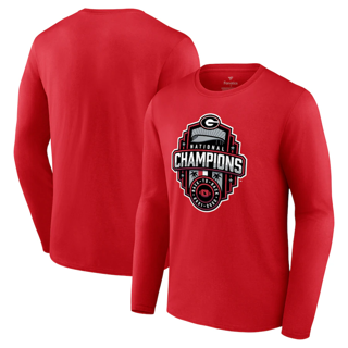 New Georgia Bulldogs College Football Playoff 2022 Football National ChampionsT-Shirt Red Sz Small 