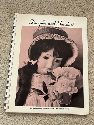 Vintage Doll Book Signed 