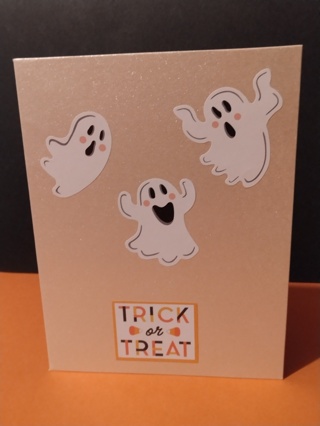 Halloween Card ~ Blank Inside