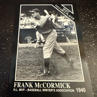 Frank McCormick 