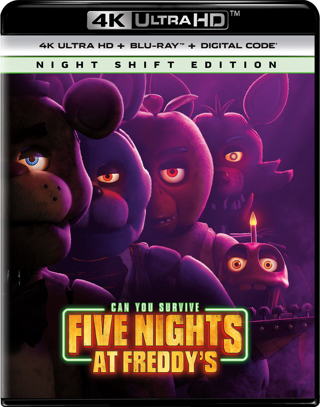 Five Nights At Freddy's (Digital 4K UHD Download Code Only) *Horror* *Josh Hutcherson* *Video Games*